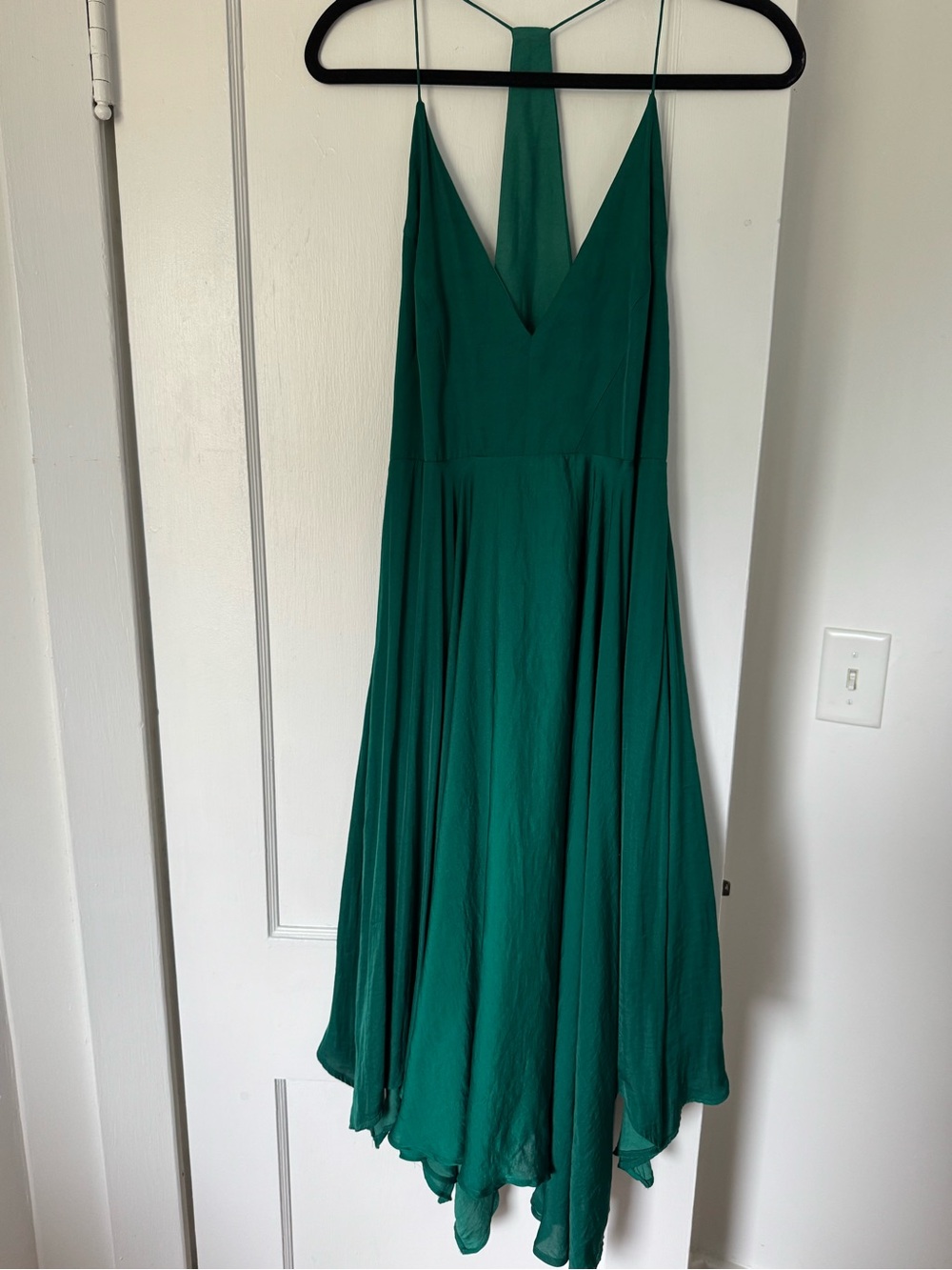 Kimchi Blue Whimsy Green Full Skirt Dress - Picture 4 of 13